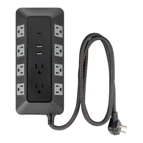 GE UltraPro angled layout highlighting space for bulky adapters and easier plugging