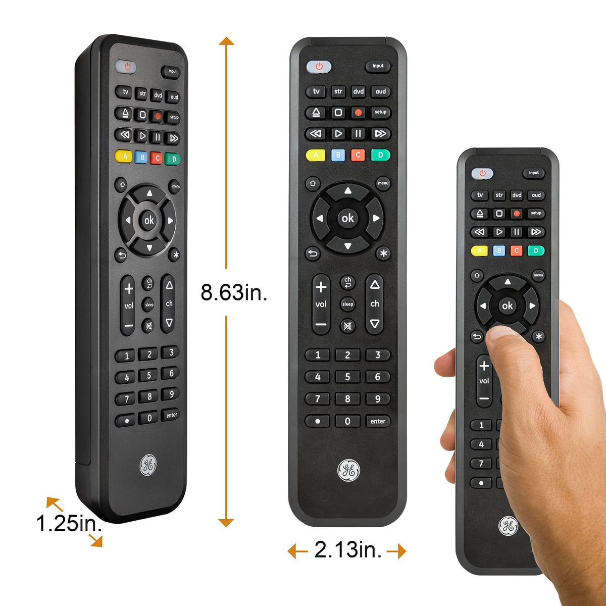GE Universal Remote Companion auto code search simplifies setup with Samsung TVs.