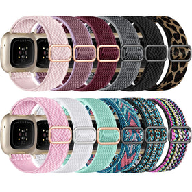GEAK Versa 3 band 12-pack in assorted colors for versatile daily wear.