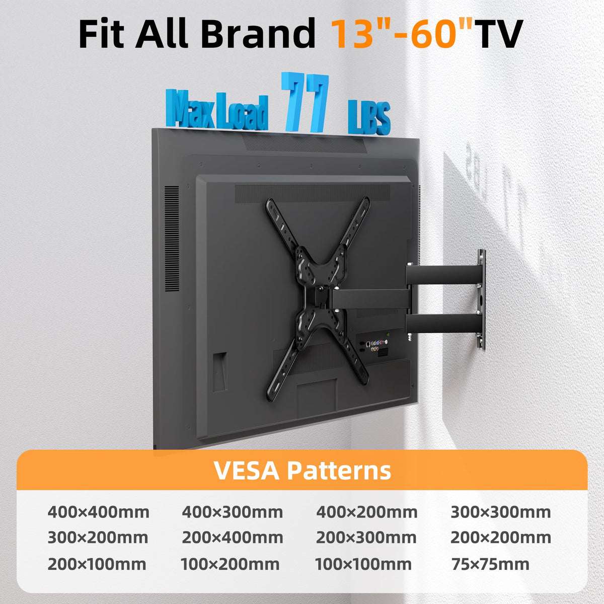 GearFusion mount tilts and swivels for customized screen position.