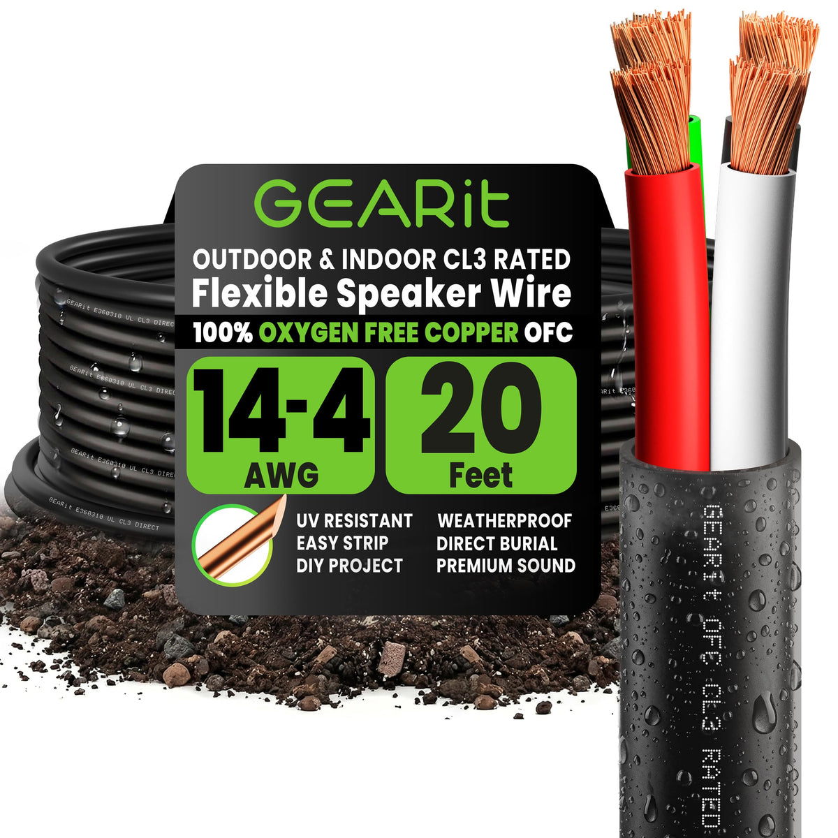 GEARit front packaging showing product name and length, ensures correct purchase