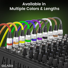 GEARit cable running through DJ booth showing tidy routing and consistent lighting control