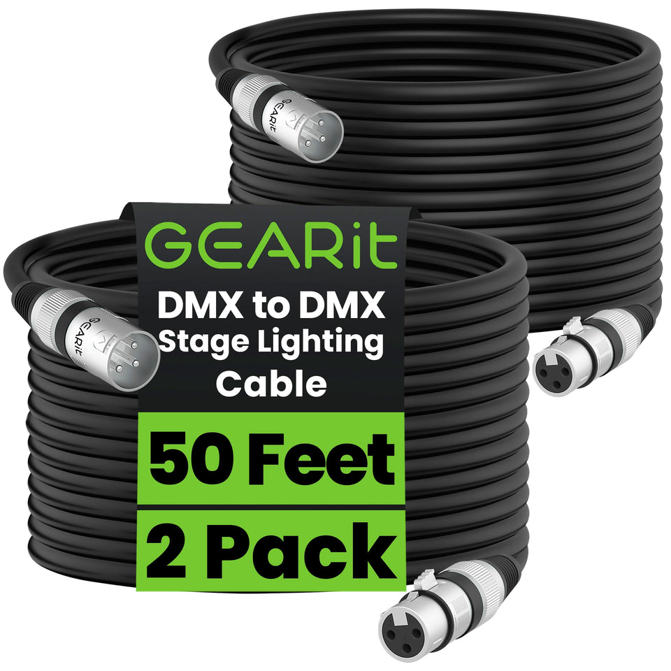 GEARit front packaging showing 50 ft 2-pack and product labeling for quick identification