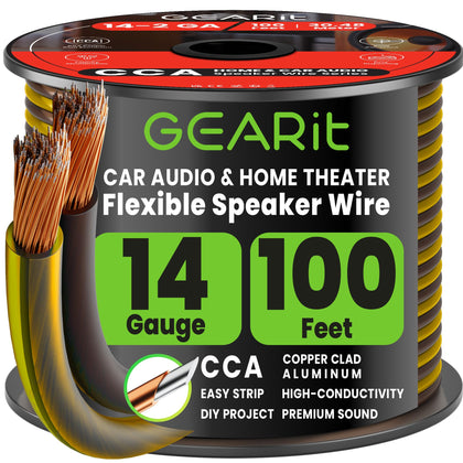 GEARit front packaging showing 100 ft spool and product benefits