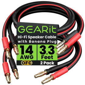 GEARit front packaging showing 3.3 ft pair, easy installation benefit