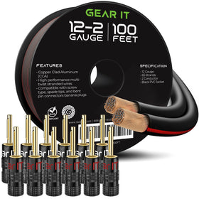 GEARit spool front view showing cable and length for easy planning
