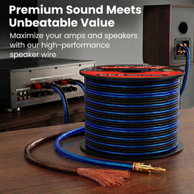 GEARit home theater setup showing neat cable runs and clean sound setup