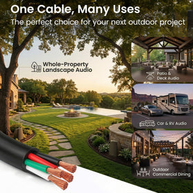 GEARit oxygen-free copper wire minimizes resistance for clearer signal