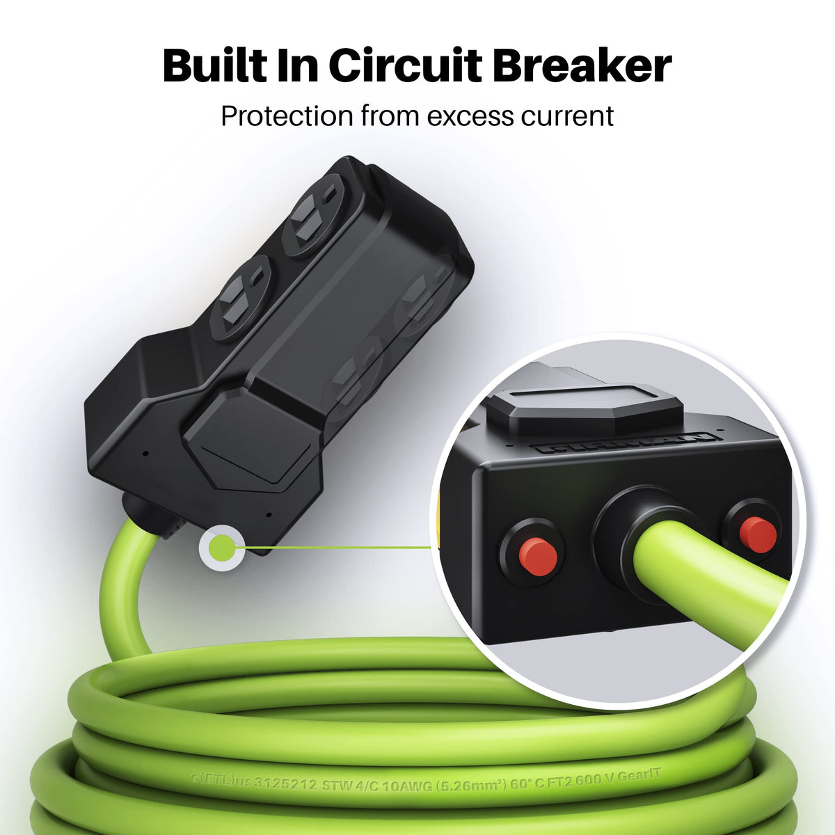 GEARit STW 10AWG conductors delivering durable power