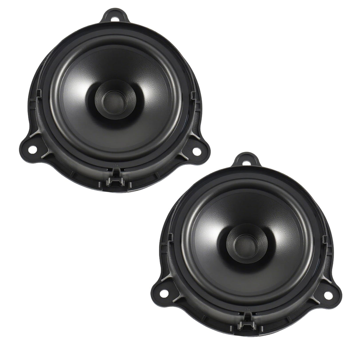 GearUp 2PCS Nissan Altima 6.5-inch door speaker upgrade for crisper highs and deeper bass.