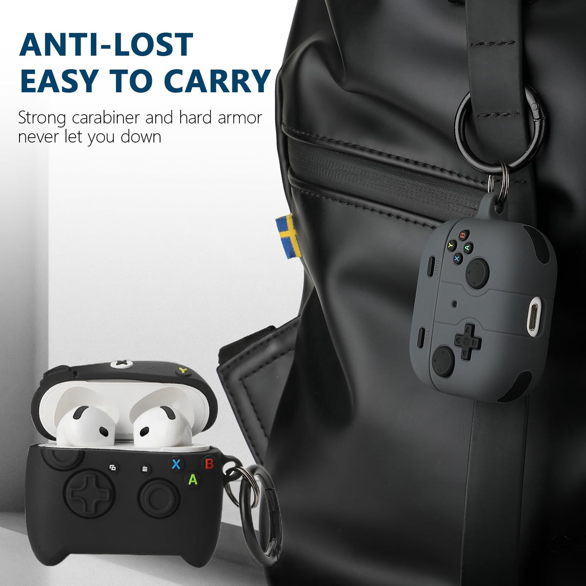 Gedicht size comparison next to keys showing compactness and travel convenience