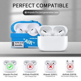 Gedicht AirPods Pro 3 blue abrasion-resistant pattern guards against scratches