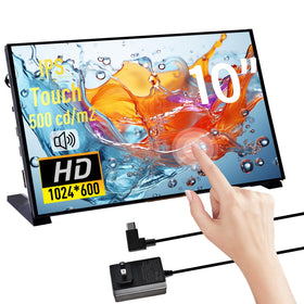 GeeekPi 10.1-inch capacitive touchscreen displays crisp Raspberry Pi output for interactive projects