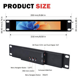 GeeekPi 1U rack-mount design close-up for space-saving deployment
