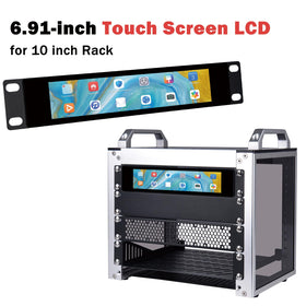 GeeekPi capacitive touch interface close-up highlighting intuitive control