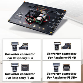 GeeekPi dual speakers embedded for clear audio in demos