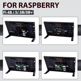 GeeekPi back-attachment with mount hole enables compact Pi setups