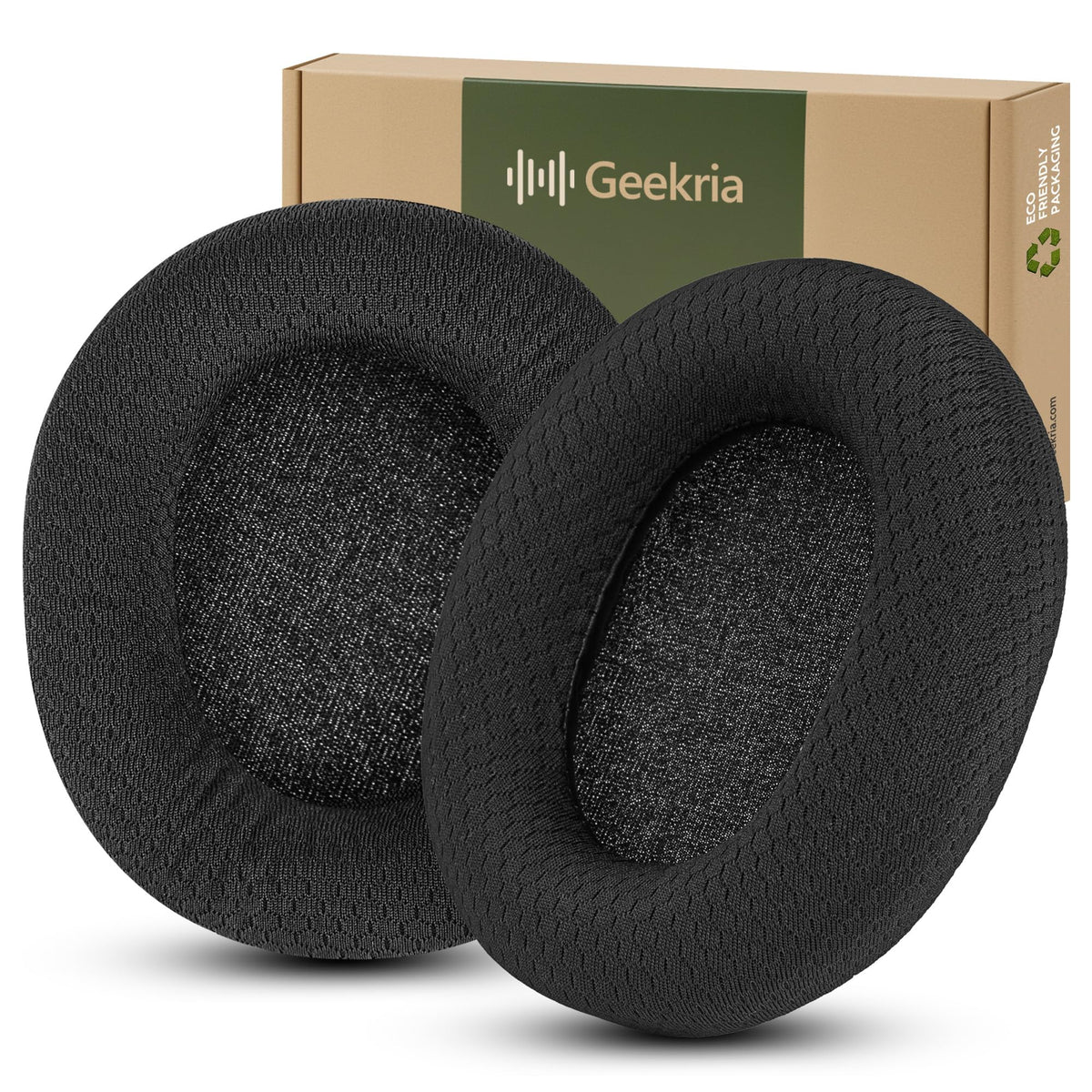 Geekria Comfort Mesh Ear Pads for Xbox Wireless 2024, breathable comfort for long sessions.