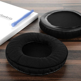 Geekria Comfort Velour earpads for ATH-AD700x provide breathable, cushioned wear for hours of listening.