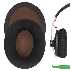 Geekria Comfort Velour earpads for Sennheiser Momentum on-ear with soft cushioning for extended listening