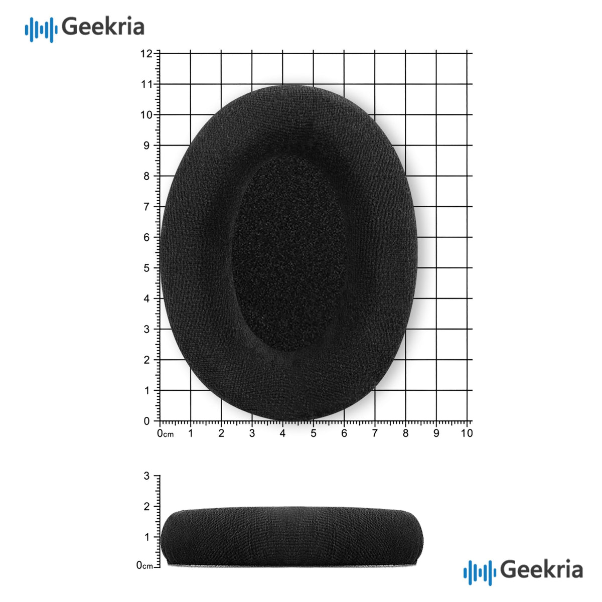 Geekria ear pad replacement with video guide enables easy at home upgrade.