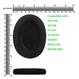 Geekria replacement pack provides two earpads for quick headset refresh.