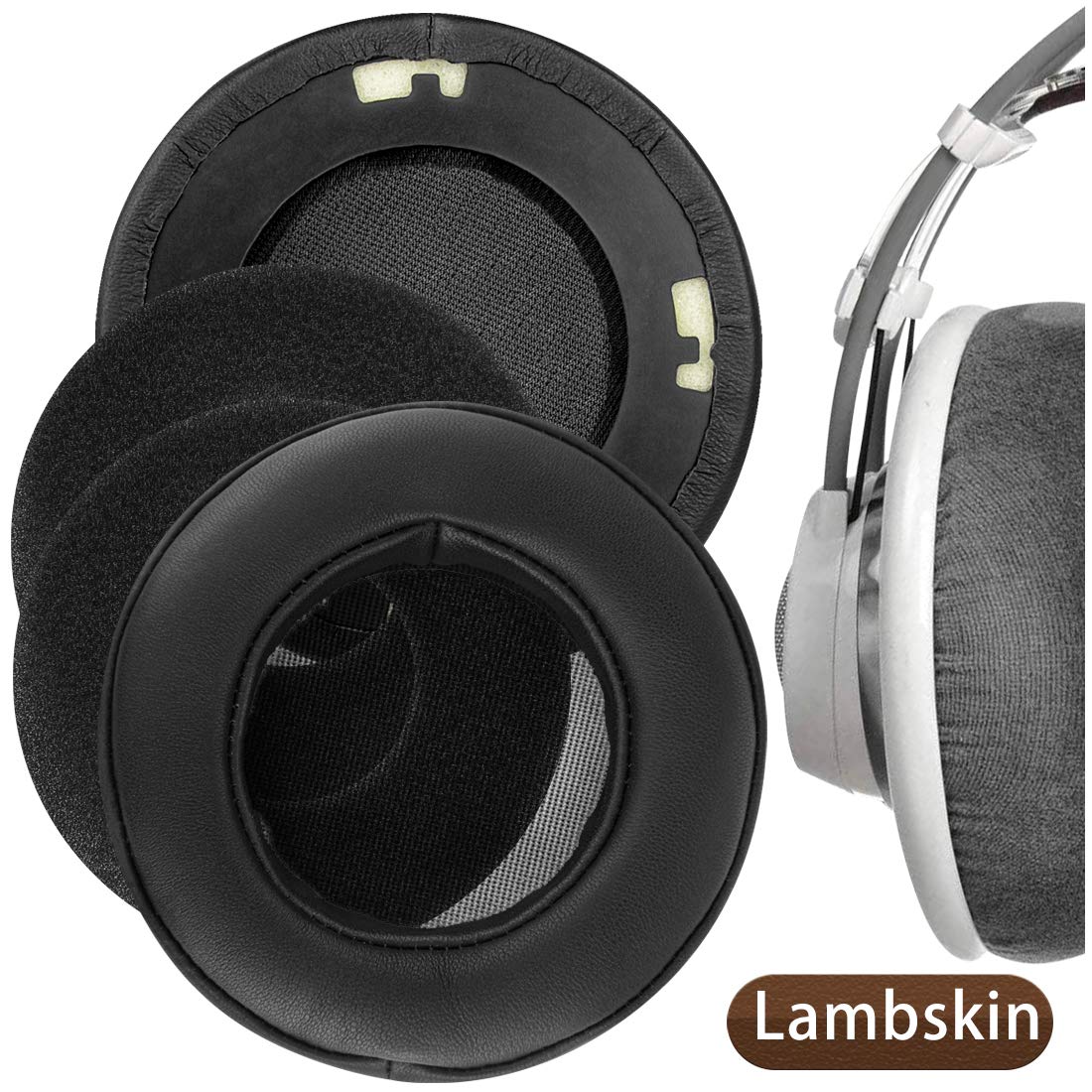 Geekria Elite earpads durability closeup showing long lasting materials