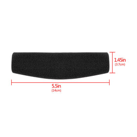 GEEKRIA headband fitted on Sennheiser headset demonstrating restored padding