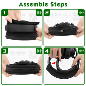 Geekria compatibility image shows broad headset support across brands.