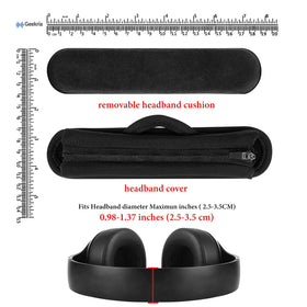 Geekria hook-and-loop closure demonstrates quick install and removal.