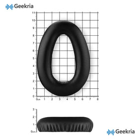 GEEKRIA product label showing compatibility and materials for informed purchase