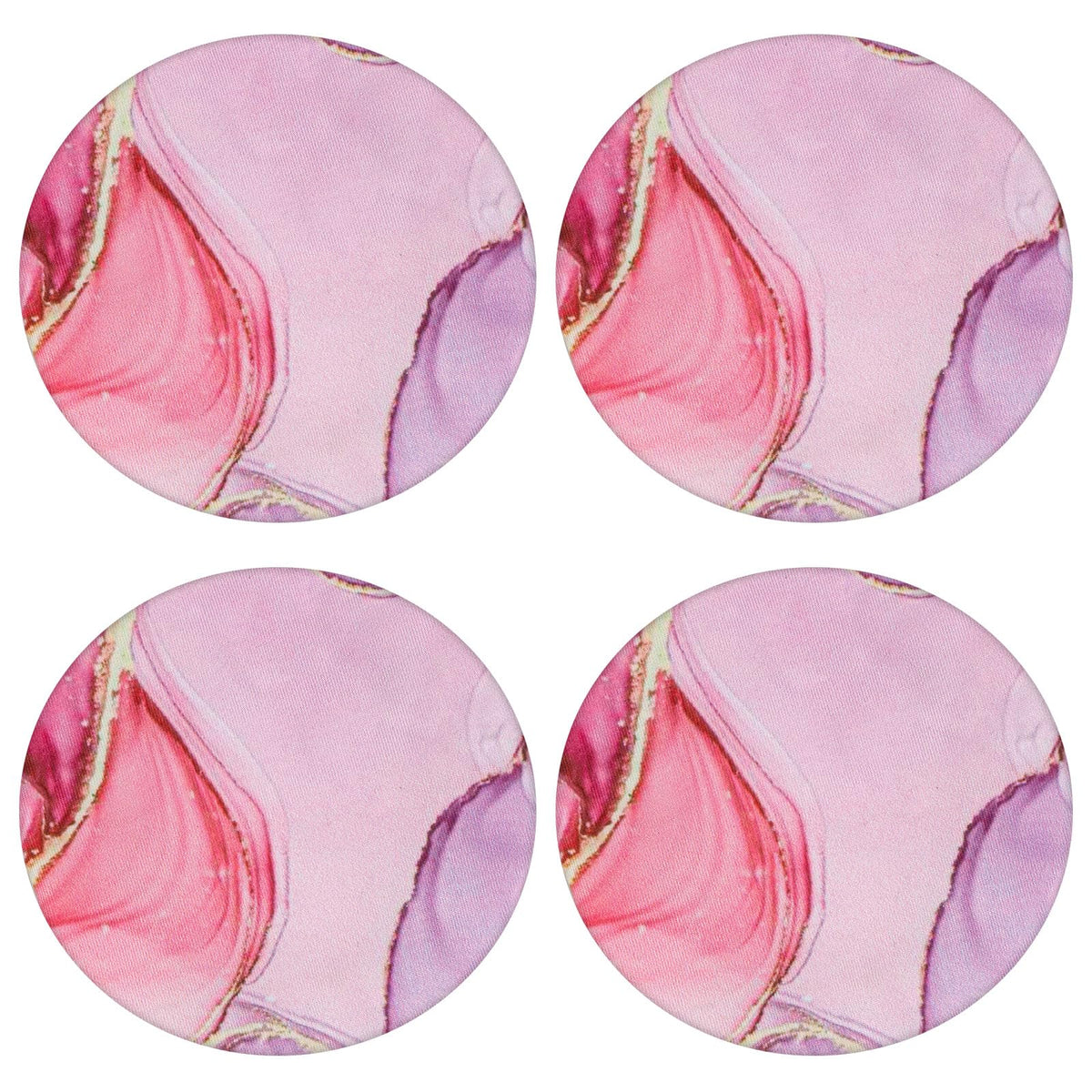 Geekria NOVA 2 ear cup protectors in pink marble style