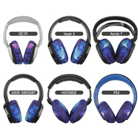 Geekria protective ear caps, diamond size M, extends headset life with daily use.