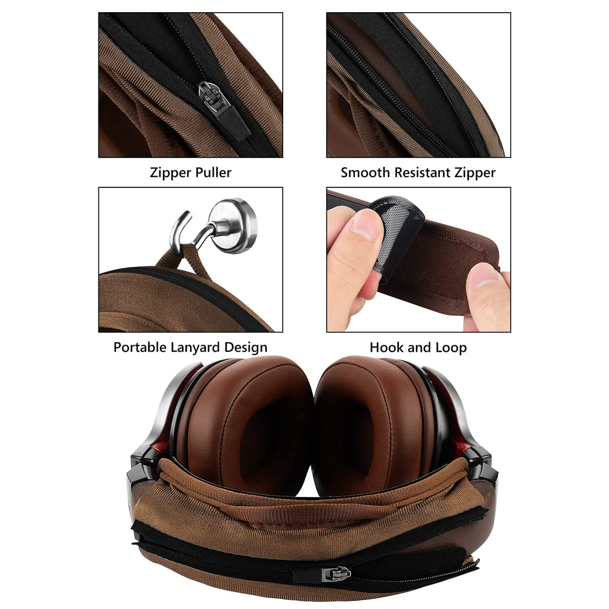 Geekria removable headband cushion for easy cleaning and quick upgrade.