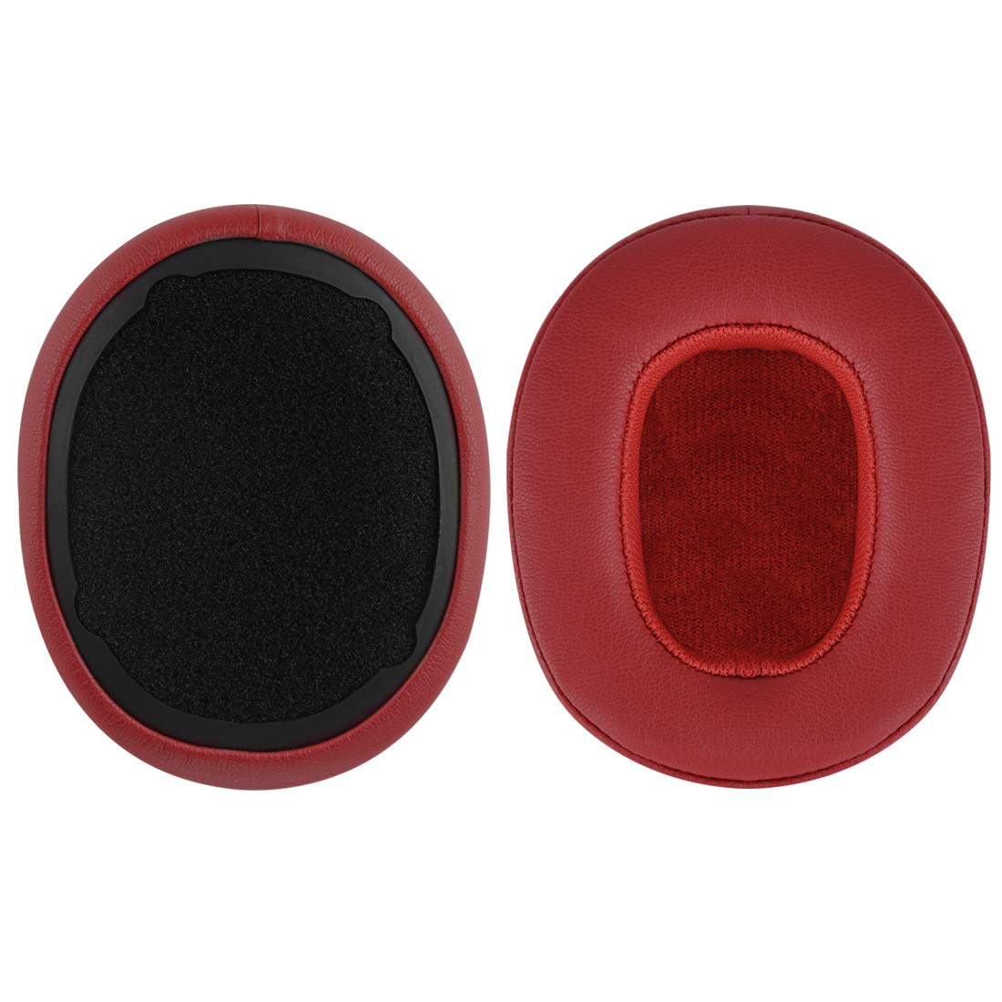 Close-up of memory foam texture on GEEKRIA ear pads for Skullcandy crushers.
