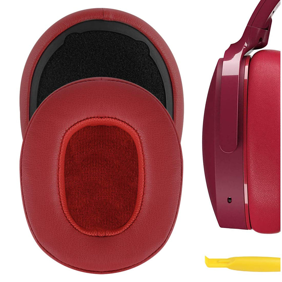GEEKRIA ear pads with memory foam and protein leather for Skullcandy Crusher series.