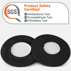 GEEKRIA SGS-certified ear pads, washable and easy to reuse.