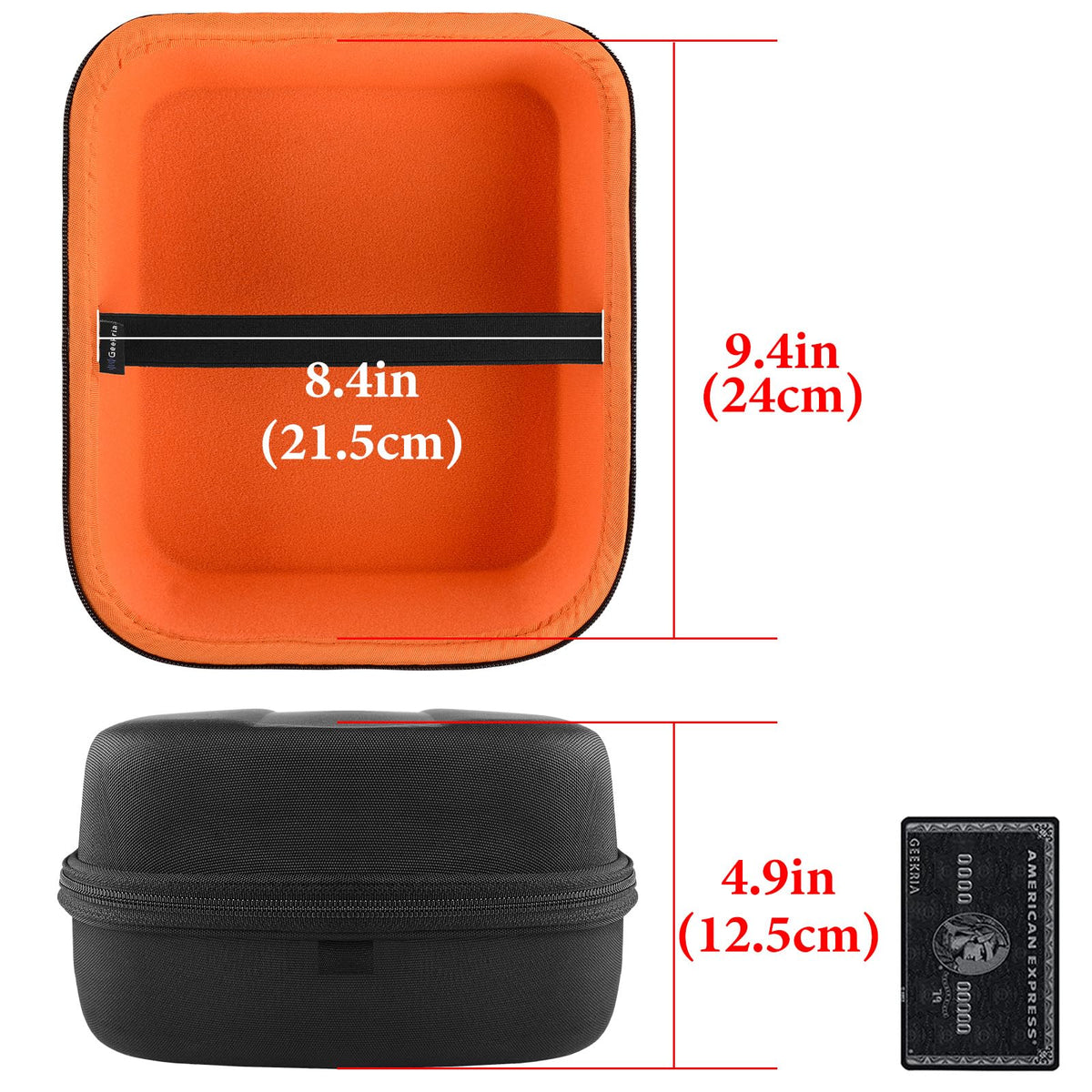 Geekria Shield Case compatible with Beyerdynamic and Sony models for travel