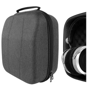 Geekria Shield Case outer shell protects large over-ear headphones during travel.