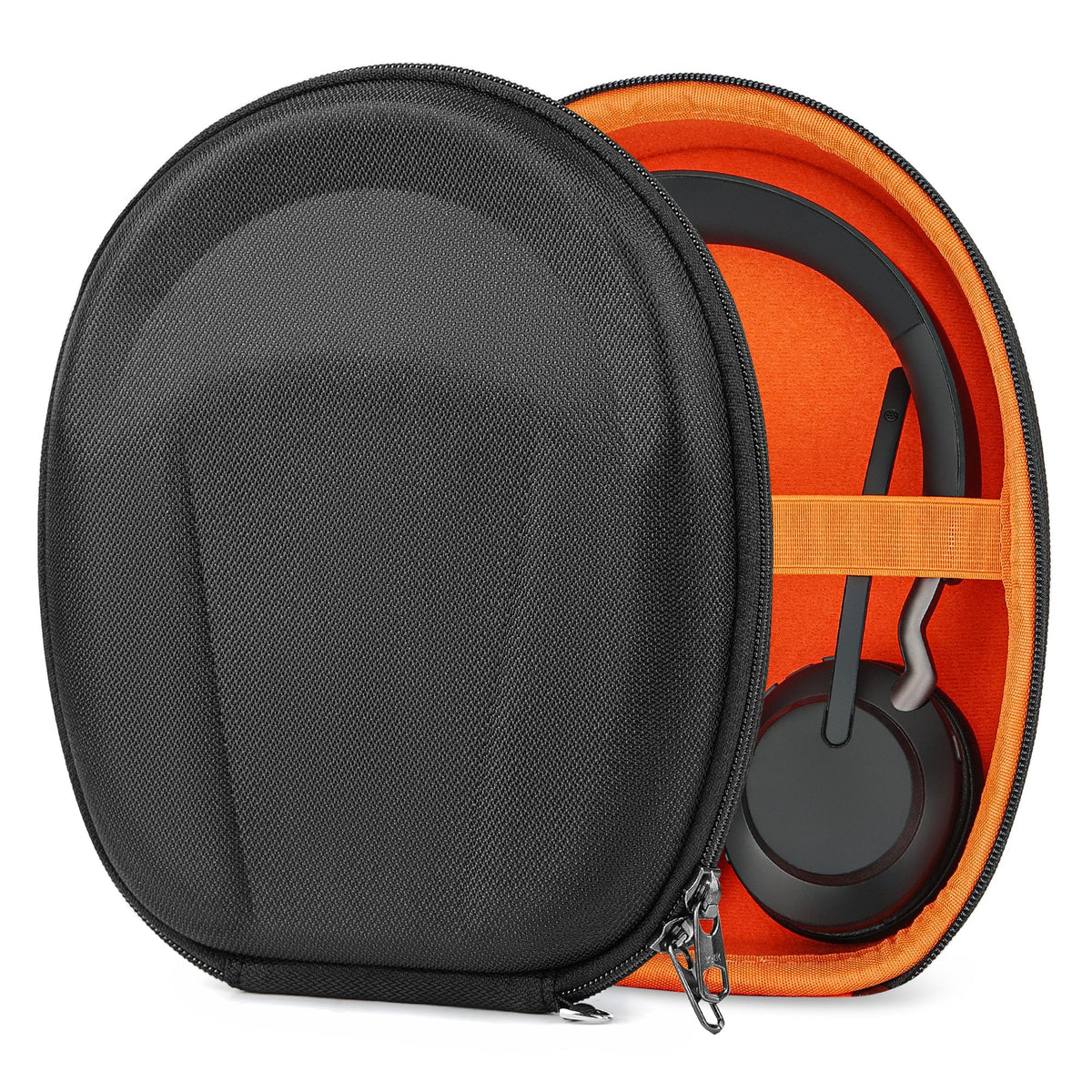 GEEKRIA Shield front view showing protective hard shell and neat profile benefit of secure transport