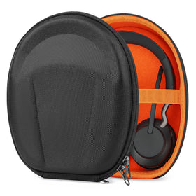 GEEKRIA Shield front view showing protective hard shell and neat profile benefit of secure transport