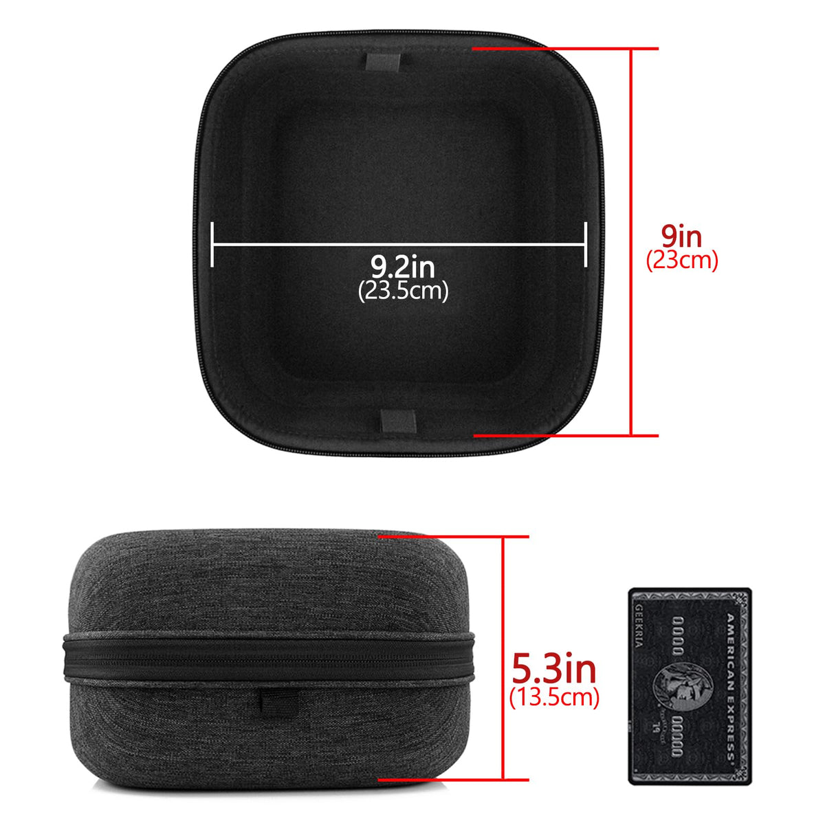 Geekria Shield hard-shell protection cushions headphones during transit