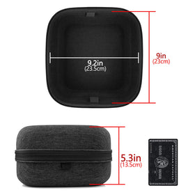 Geekria Shield hard-shell protection cushions headphones during transit