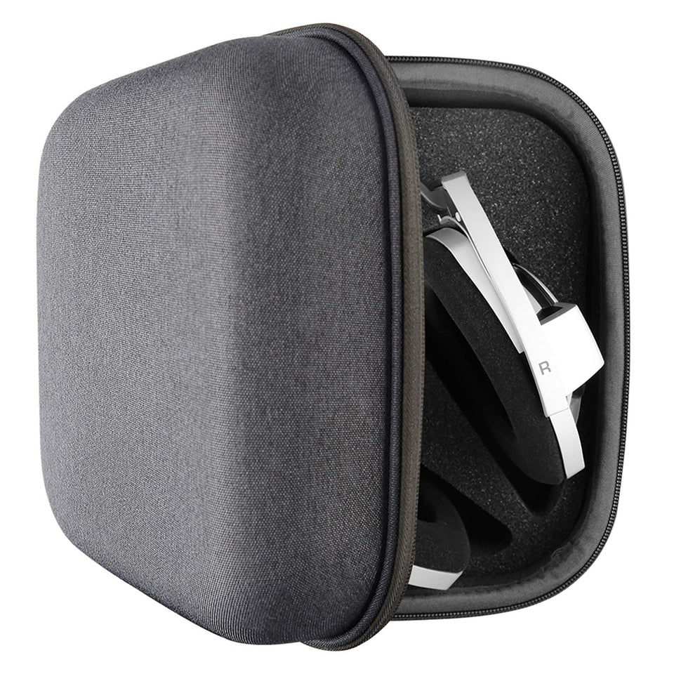 Geekria Shield case exterior in dark grey showing rugged travel protection