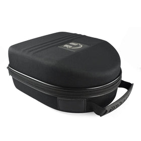 GEEKRIA Shield open with headphones inside demonstrating secure storage