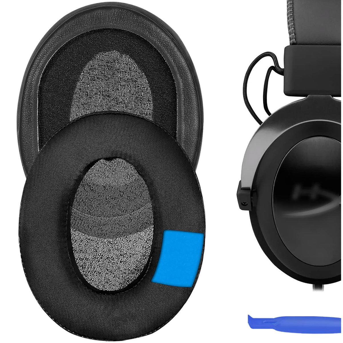 Geekria Sport extra thick cooling gel earpads for HyperX Cloud III offer cooling comfort