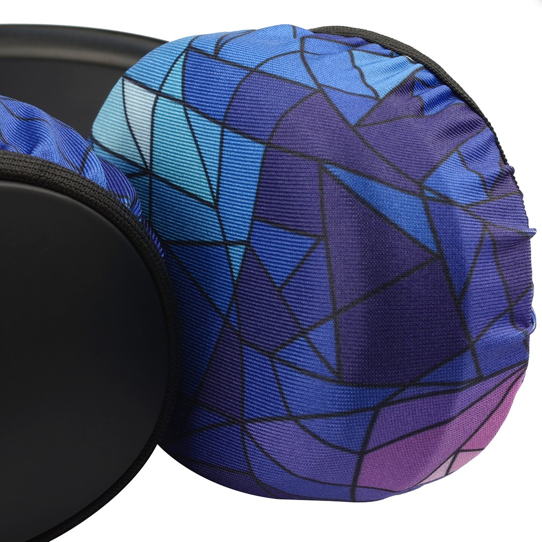 Geekria stretchable ear pads, diamond size M, fits 3.2–4.3 inch cups.