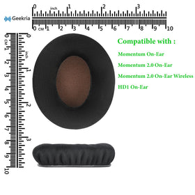 Two ear pads included in a replacement set