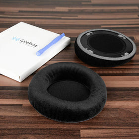 Geekria Velour earpad K612 detail highlights durable stitching.