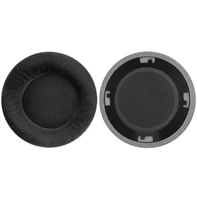 Geekria Velour Ear Pads Q701 close-up shows soft fabric and fit.